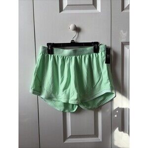 Under Armour Women's Active Athletic Quick Dry Shorts Green Loose L